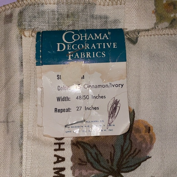 Cohan’s Decorative Fabrics - Picture 2 of 5